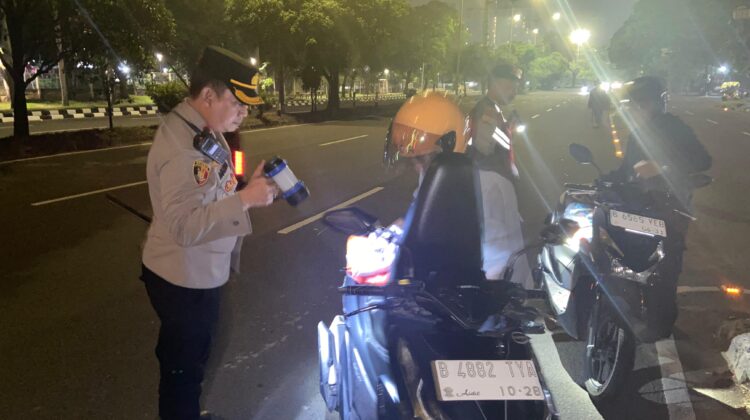 Tak Ada Ruang bagi Pelaku Kejahatan, Polsek Kemayoran Perketat Razia Malam Hari