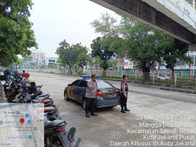 
					Patroli Siang Hari Polsek Sawah Besar Sasar Titik Rawan Kejahatan Jalanan di Mangga Dua Raya