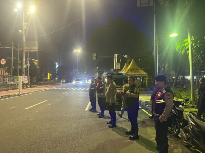 
					Komitmen Polsek Sawah Besar Gelar Strong Point dan Patroli Blue Light Cegah Kejahatan di Gunung Sahari Raya