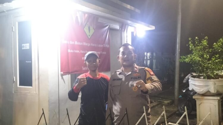 Bhabinkamtibmas Menteng Tingkatkan Sinergi Warga Lewat Sambang Satkamling