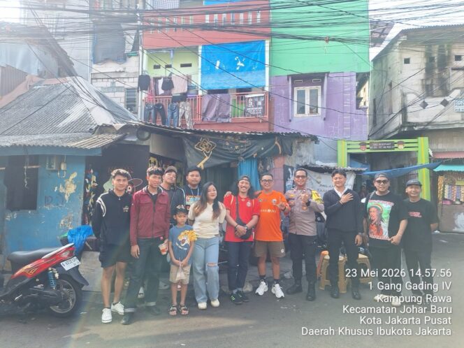 
					Humanis dan Sigap, Polsek Johar Baru Kawal The Jak Mania Menuju JIS dengan Aman dan Tertib
