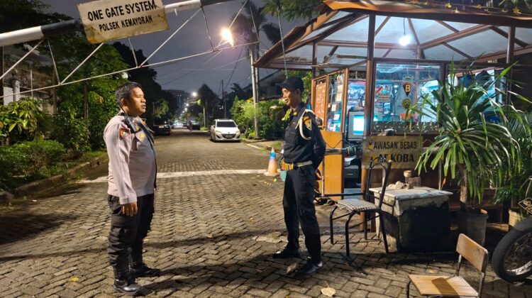 Satkamling dan Polisi Bersinergi, Keamanan Lingkungan Jadi Prioritas