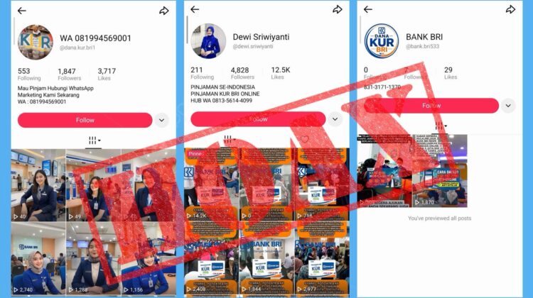 Masyarakat Wajib Waspada Modus Penipuan, BRI Tegaskan Pengajuan KUR Tidak Ditawarkan Secara Daring