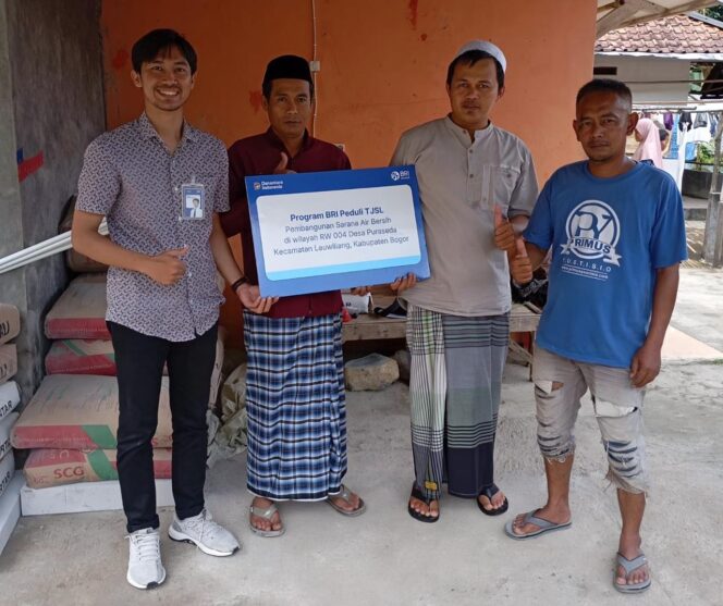 
					Bantu Lingkungan Sekitar, BRI Bogor Dewi Sartika Salurkan TJSL di Beberapa Titik