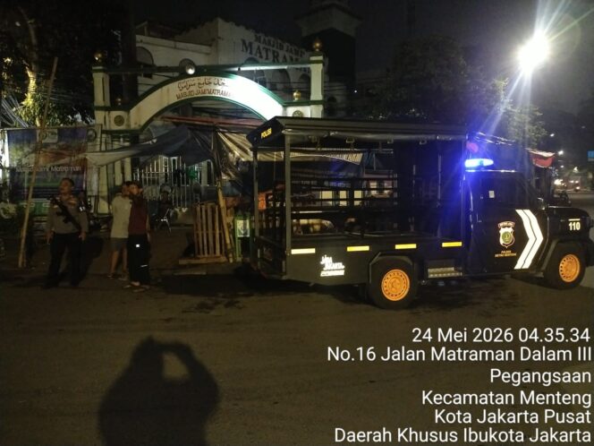 
					Respon Cepat 110, Polsek Metro Menteng Sisir Lokasi Dugaan Tawuran Remaja di Pegangsaan