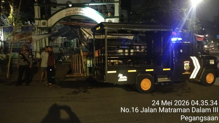 Respon Cepat 110, Polsek Metro Menteng Sisir Lokasi Dugaan Tawuran Remaja di Pegangsaan