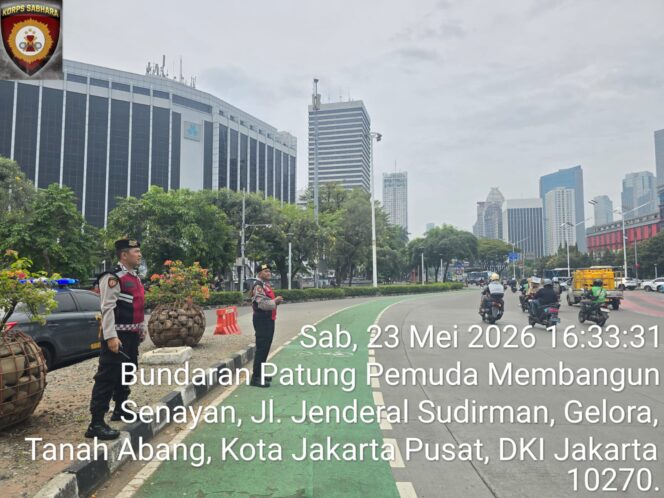 
					Personel Patko 1053 Laksanakan Police Hazard dan Antisipasi Kejahatan Jalanan