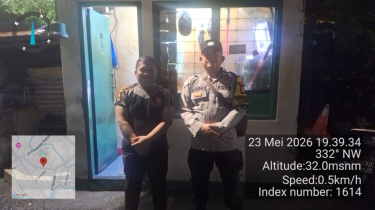 Satkamling RW 02 Pegangsaan Diperkuat, Bhabinkamtibmas Ajak Warga Tingkatkan Kepedulian Keamanan