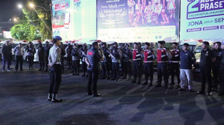 Polda Lampung Perkuat Patroli QR Presisi, Respons Cepat Tekan Kejahatan Jalanan