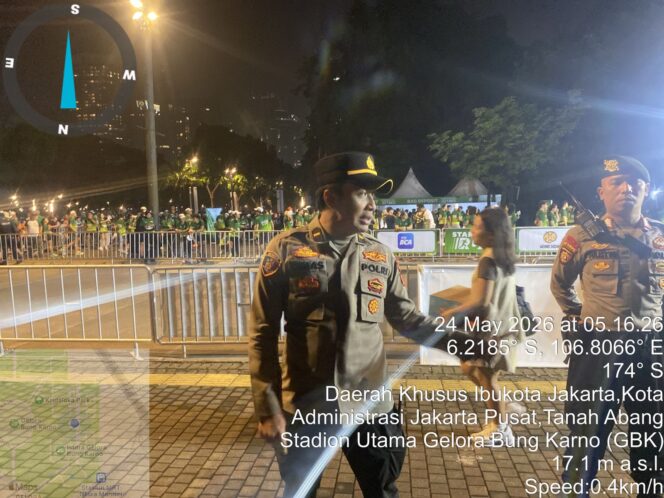 
					Polsek Metro Tanah Abang Siagakan 35 Personel Amankan Starbucks Run 2026
