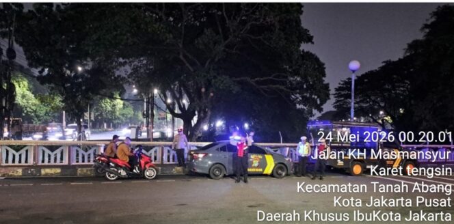 
					Polsek Metro Tanah Abang Intensifkan Patroli Cipta Kondisi Hingga Dini Hari