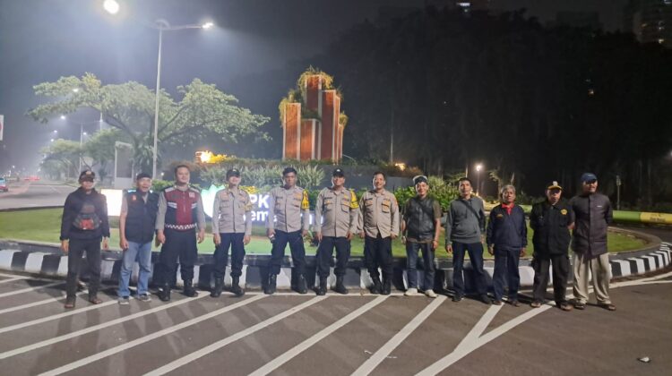 Patroli Blue Light Polsek Kemayoran Digencarkan, Tekan Kejahatan Jalanan Saat Dini Hari
