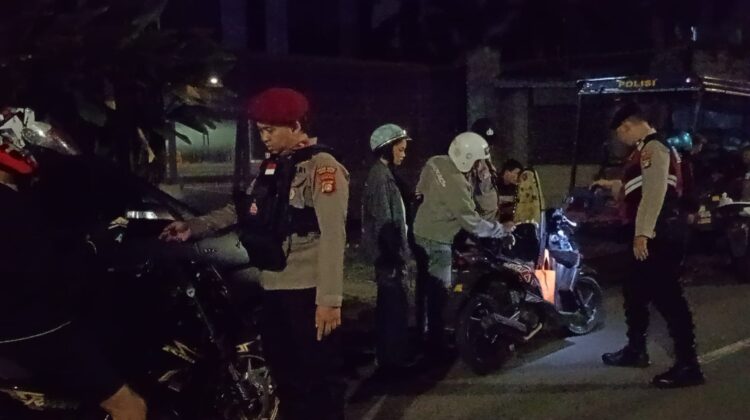 Patroli Cipkon dan Razia Stasioner Digelar Demi Menjaga Kamtibmas Tanah Abang Tetap Kondusif