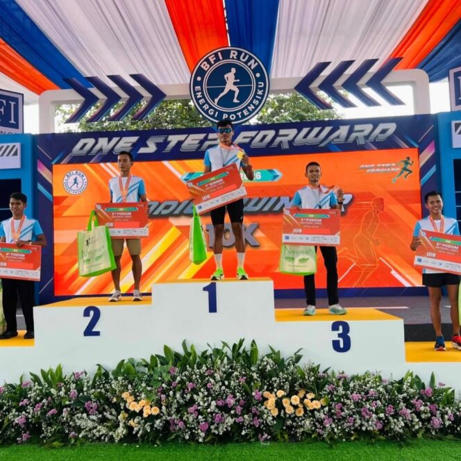 
					Atlet Lari Yonif 323 Kostrad Ukir Prestasi di BFI Run 2026, Praka Hendrik Nainggolan Raih Juara 3