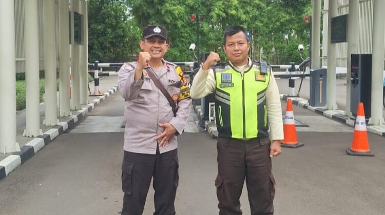 Bhabinkamtibmas Perkuat Pengamanan Objek Vital, Hotel DoubleTree Jadi Sasaran Sambang Kamtibmas