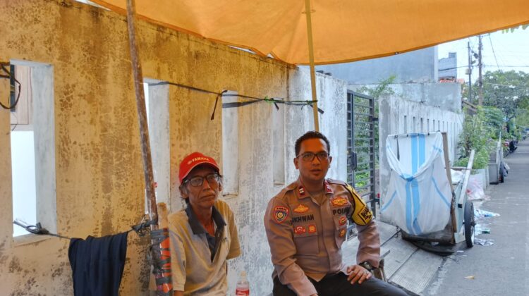 Cooling System dan Patroli Wilayah, Polsek Johar Baru Sambangi Warga Kampung Rawa