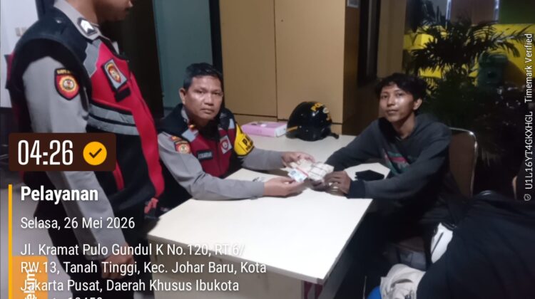 Usai Operasi Cipta Kondisi, Polsek Johar Baru Kembalikan Motor Pemilik Setelah Dokumen Lengkap
