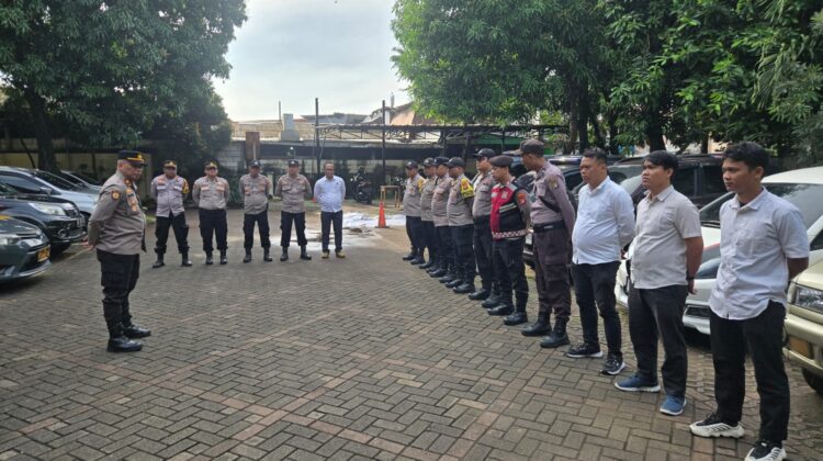 Integritas dan Kepedulian Jadi Penekanan Utama Apel Pagi Polsek Kemayoran