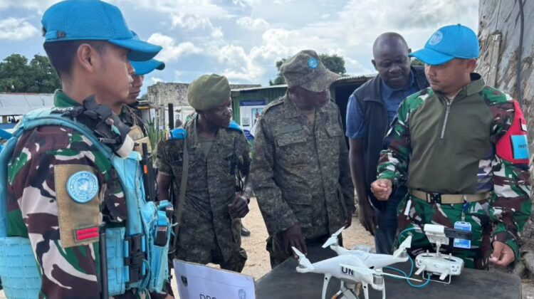 Satgas Indo RDB MONUSCO dan FARDC Gelar Latihan Bersama, Perkuat Stabilitas Wilayah Operasi