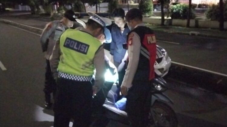Polsek Kemayoran Tancap Gas Berantas Kejahatan Jalanan Lewat Razia Malam