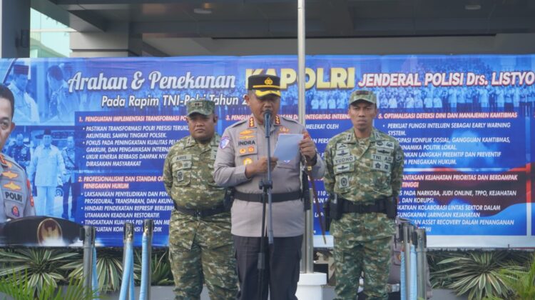Kodim 0510/Trs Apel Gabungan Pengamanan Malam Takbir Idul Adha 1447 H