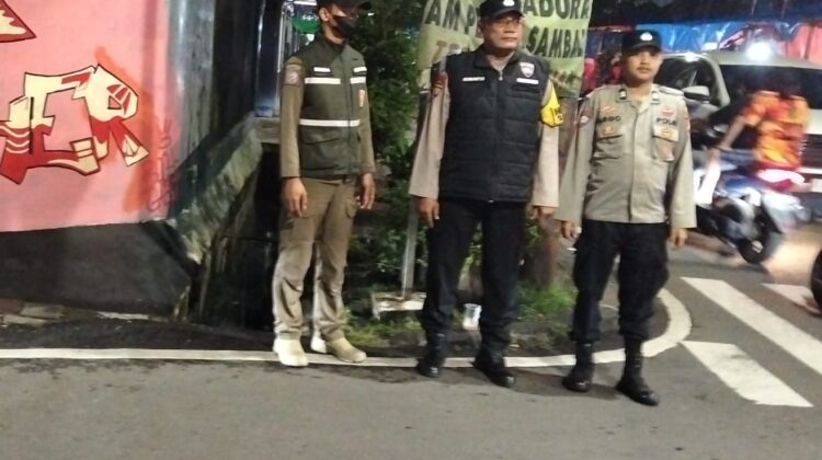 Sinergi Pengamanan Malam Takbir, Polisi dan Satpol PP Pastikan Wilayah Kondusif
