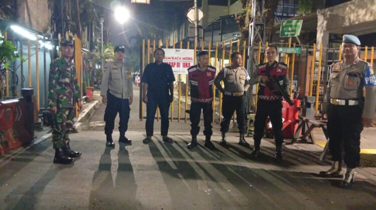 Patroli Gabungan Tiga Pilar Senen Digelar, Antisipasi Gangguan Kamtibmas dan Kejahatan Jalanan