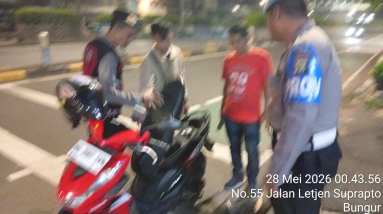 Operasi Cipta Kondisi Antisipasi Kejahatan Jalanan Polsek Senen Digelar Dini Hari, Situasi Kondusif dan Nihil Temuan
