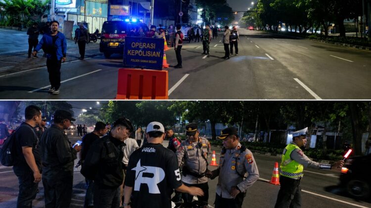 Operasi Cipta Kondisi Statsioner, Polsek Sawah Besar Amankan Empat Kendaraan Bermotor