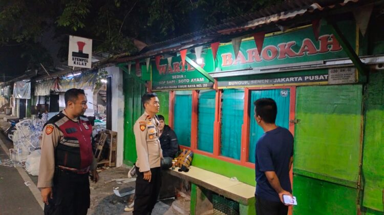 Polisi Cek TKP Pencurian 5 Tabung Gas di Warteg Bungur, Korban Diminta Buat Laporan