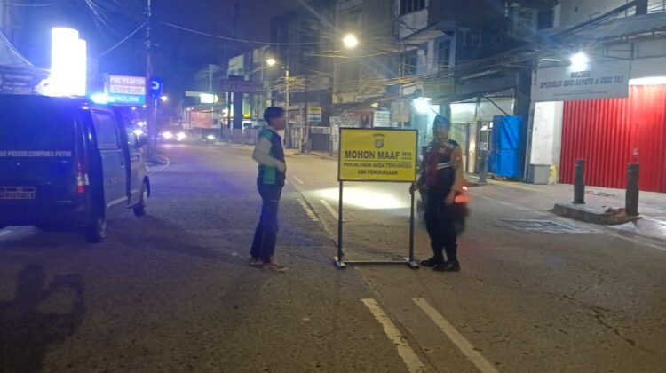 Operasi Cipta Kondisi Polsek Cempaka Putih Sasar Kejahatan Jalanan, Dua Motor Diamankan Saat Razia Dini Hari