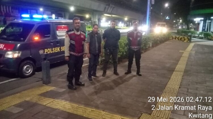 Patroli Strong Point Polsek Senen Intensif Digelar, Polisi Antisipasi Tawuran dan Begal di Titik Rawan