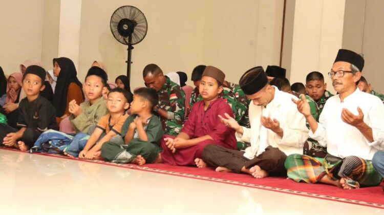 Doa Bersama dan Santunan Yatim, Satgas TNI Konga UNIFIL Siap Emban Misi Perdamaian