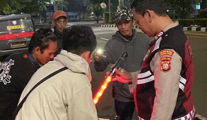 Operasi Cipta Kondisi Jakpus, Polisi Amankan Sajam hingga Obat Keras