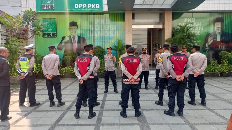 Aksi Unjuk Rasa di Kantor DPP PKB Jakpus Dikawal 15 Personel, Situasi Kondusif