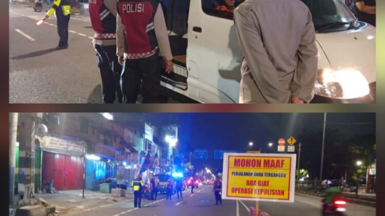 Polsek Senen Gelar Razia Stasioner Ops Cipta Kondisi, Amankan Obat Terlarang di Gang Kranjang