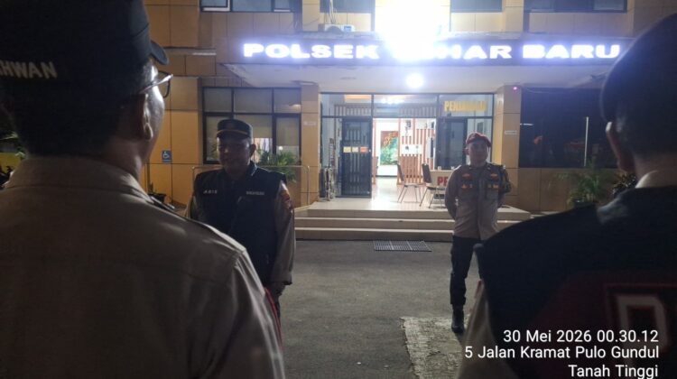 Wakapolsek Johar Baru Pimpin Apel Tengah Malam, Operasi Cipta Kondisi Digelar untuk Berantas Begal dan Kejahatan Jalanan