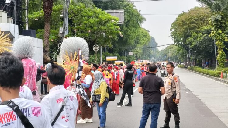 Kapolsek Sawah Besar Pimpin Pelayana Dan Pengamanan World Dance Festival 2026