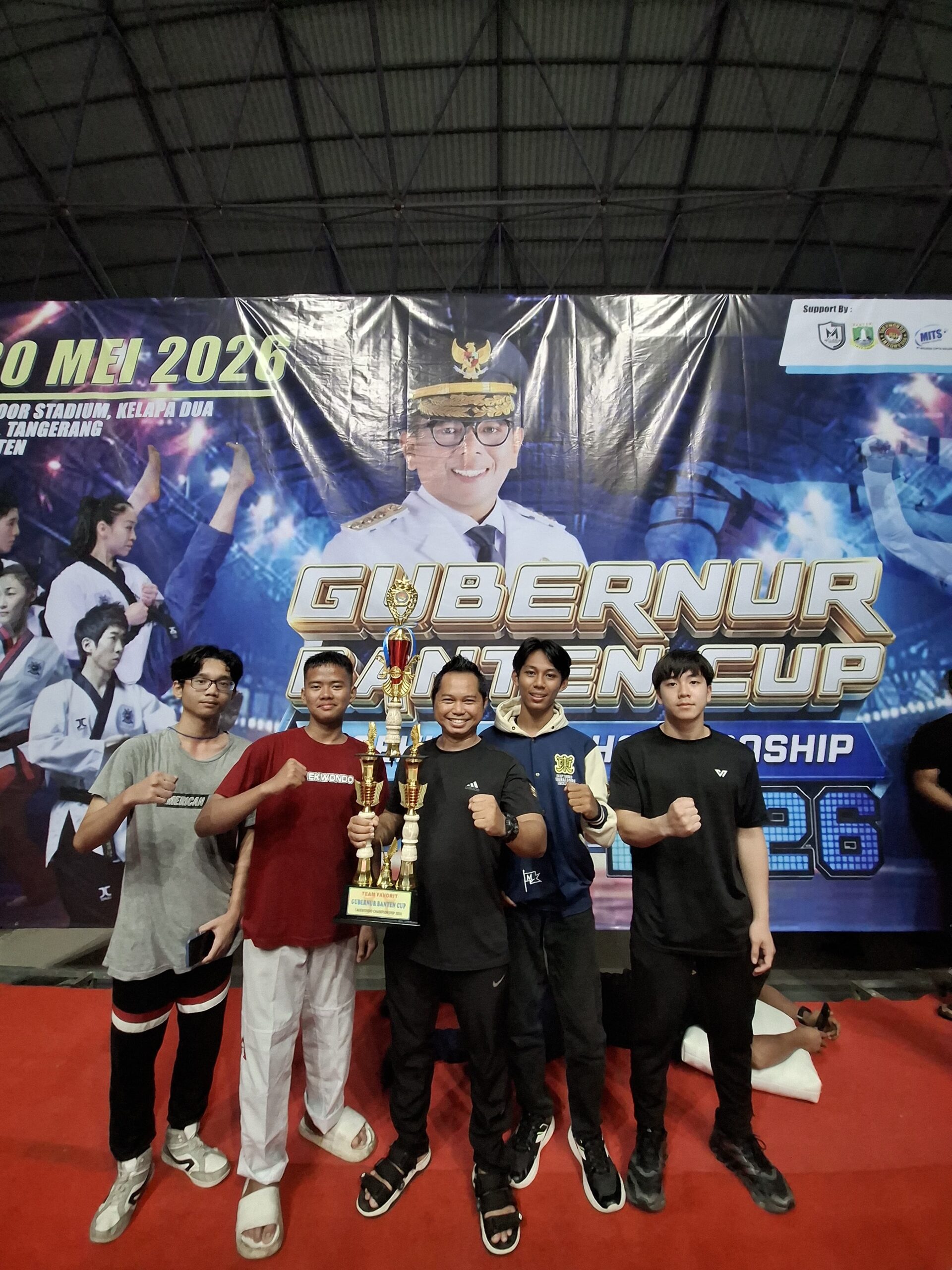 Atlet Taekwondo Binaan Koramil 14/Panongan Raih 14 Emas dan Piala Tim Terfavorit, Danramil Apresiasi Semangat Juang Atlet