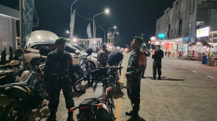 Koramil 10/Sepatan Gelar Patroli Maung, Tingkatan Kamtibmas Di Wilayah