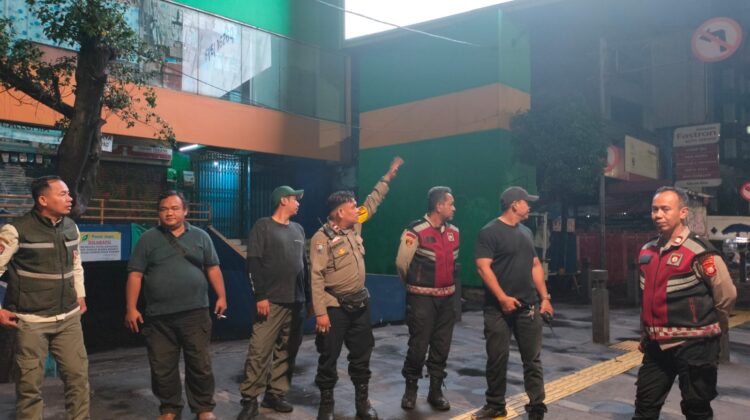 Patroli Gabungan Tiga Pilar Digelar di Senen, Antisipasi Kerawanan Kamtibmas Malam Hari