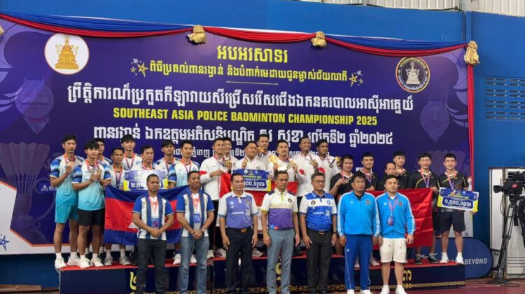 Tim Bulutangkis Polri Raih 4 Medali Emas dan 2 Perak SEA Police Badminton Championship 2026 di Kamboja