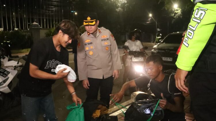 Patroli dan Razia Stasioner Polres Tangerang Selatan, Dua Terduga Pembawa Narkotika Diamankan