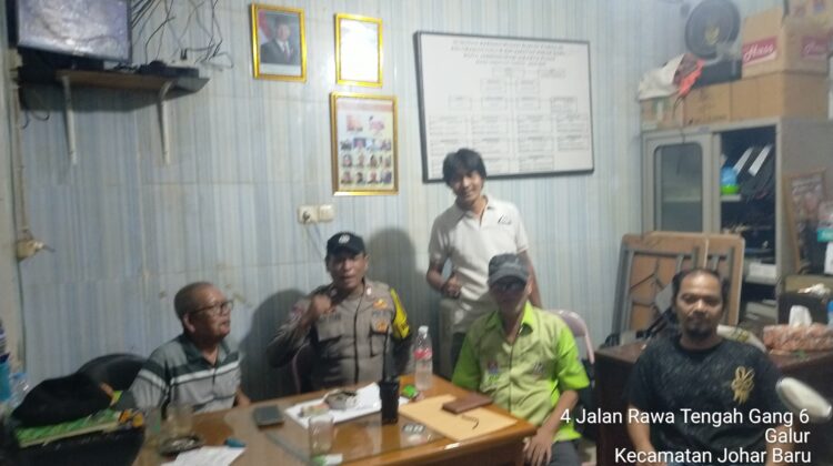 Pererat Sabuk Kamtibmas, Bhabinkamtibmas Galur Sambangi Pos Kamling RW 06