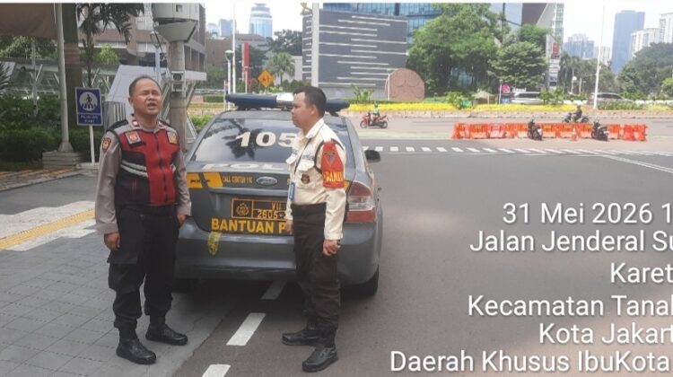Patroli Dialogis Unit 1052 Perkuat Kamtibmas di Kawasan Wisma Nugra Santana