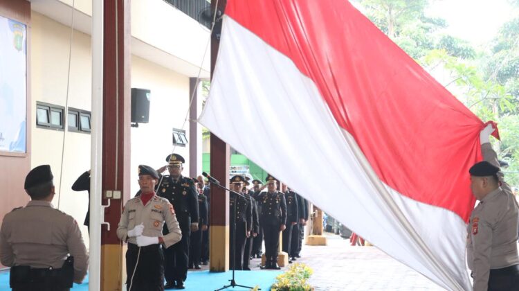 Polres Jakpus Gelar Upacara Hari Lahir Pancasila, Kapolres: Pancasila Harus Jadi Pedoman Pelayanan Polisi
