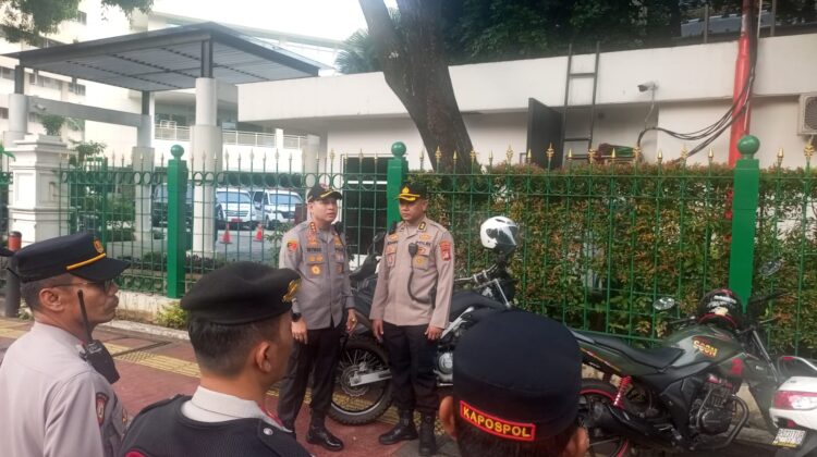Polres Jakpus Siagakan 162 Personel Amankan Peringatan Hari Lahir Pancasila di Kemenlu RI