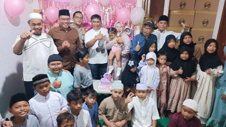 Bhabinkamtibmas Kampung Rawa Hadiri Milad dan Santunan Anak Yatim, Pererat Kedekatan Polisi dengan Masyarakat