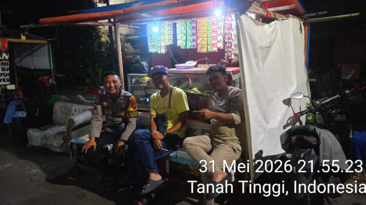 Saat Kota Terlelap, Satkamling dan Polisi Bersinergi Menjaga Keamanan Tanah Tinggi