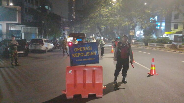 Cegah Kejahatan Jalanan, Patroli Dan Oprasi Cipta Kondisi Statsioner, Polsek Sawah Besar Amankan Motor Tanpa Dokumen